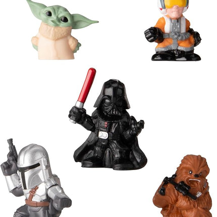 STAR WARS Advent Calendar, 24 Pieces Including Micro Figures & Vehicles, Countdown Calendar, Surprise Toys for Boys & Girls Ages 4+ (Amazon Exclusive)
