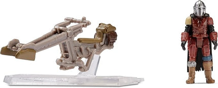 Star Wars Micro Galaxy Squadron Scout Class Blind Box, 3-Pack - Series 1 - Receive 3 of 6 Assorted Collectible 2.5" Vehicles & 1" Figure - Gift for Kids, Teens, Adults - 8+