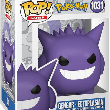 Funko Pop Games: Pokemon - Gengar - Collectable Vinyl Figure - Gift Idea - Official Merchandise - Toys for Kids & Adults - Video Games Fans - Model Figure for Collectors and Display