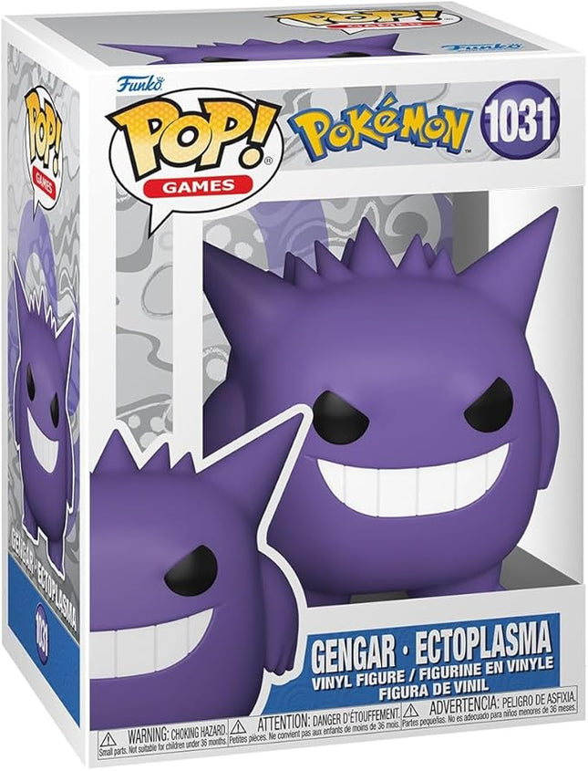 Funko Pop Games: Pokemon - Gengar - Collectable Vinyl Figure - Gift Idea - Official Merchandise - Toys for Kids & Adults - Video Games Fans - Model Figure for Collectors and Display