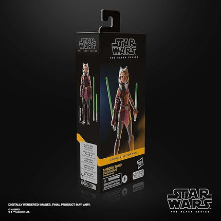 STAR WARS The Black Series Ahsoka Tano (Padawan), The Clone Wars 6-Inch Action Figures, Ages 4 and Up