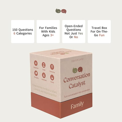 Gratitude Gifted Conversation Catalyst: Family, 150 Fun and Thought-Provoking Questions for Families to Connect, Create Bond and Meaningful Conversations
