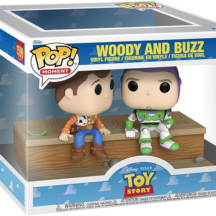 Funko Pop! Moment: Toy Story 30th Anniversary - Woody and Buzz - Collectable Vinyl Figure - Gift Idea - Official Merchandise - Toys for Kids & Adults - Movies Fans - Model Figure for Collectors