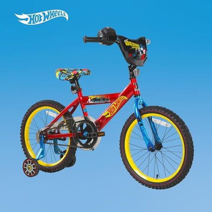 Dynacraft Hot Wheels 12" Children's Bike – Exciting, Red Design, Sturdy and Durable, Perfect for Kids Learning to Ride, Easy to Assemble, Ideal for Young Riders Ages 3-5 Years