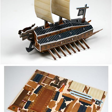 3D Puzzle Set of Korean Cultural Heritage - Easy Assembly, No Tools Needed - Decorative Models of Korean Landmarks (Set 2)