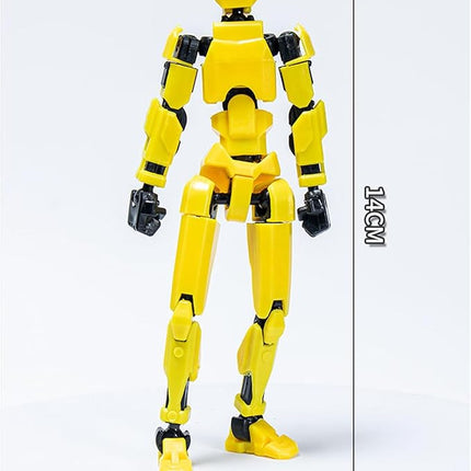 12PCS Assembly Completed T13 Action Figure 3D Printed Multi-Jointed Movable,Lucky 13 Action Figures,Multi-Articular Action Figures,Desktop Decorations,Creative Gifts (12PCS)