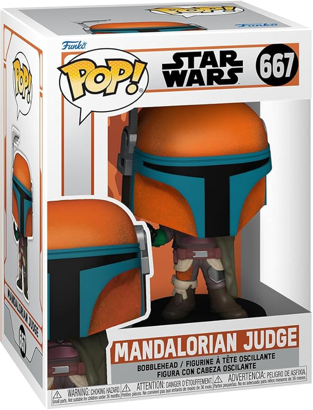 Funko POP! Vinyl: Star Wars: The Mandalorian S9 - The Judge Macaroon - Collectable Vinyl Figure - Gift Idea - Official Merchandise - for Kids & Adults - TV Fans - Model Figure for Collectors