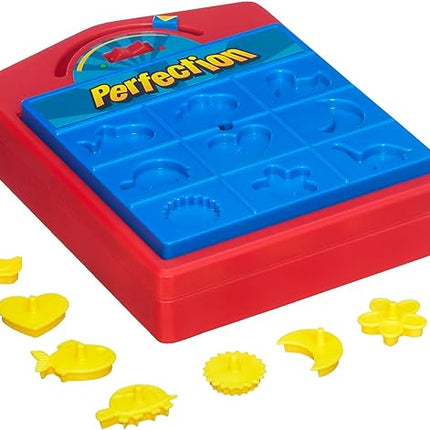 Hasbro Gaming Perfection Game for Kids | Popping Shapes and Pieces | Preschool Board Games for Clasroom | Back to School Gifts | Ages 4+ (Amazon Exclusive)