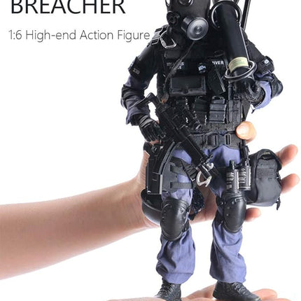 YEIBOBO ! Highly Detail Special Forces 12inch Action Figure SWAT Team (BREACHER)