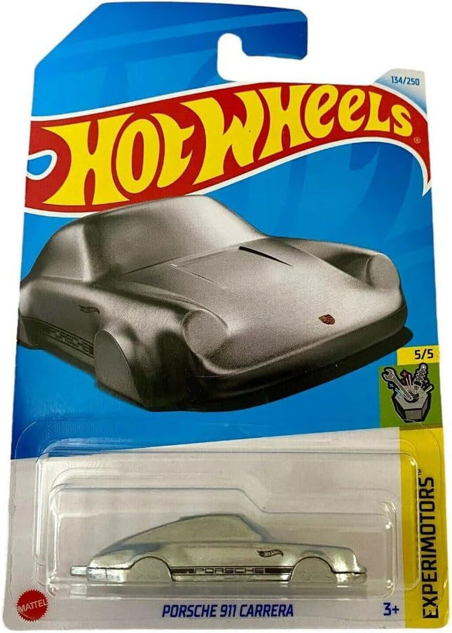 Hot Wheels Porsche 911 Carrera (Silver) Keychain Experimotors 5/5 New for 2024