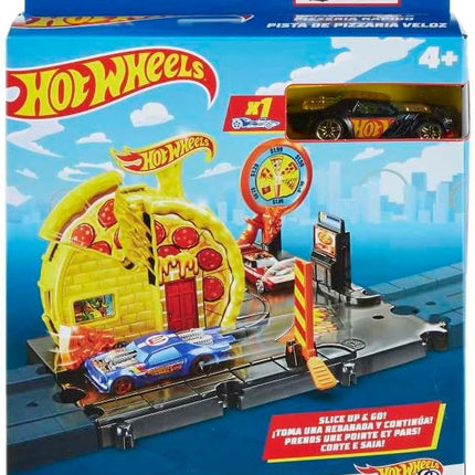 Hot Wheels Mattel City Speedy Pizza Pick-Up/from Assort
