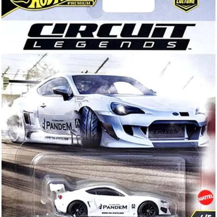 Hot Wheels Circuit Legends Die‑Cast Racing Set – Porsche, Ferrari, Ford & Subaru Icons, 1:64 Scale, Ages 3+ (Pack of 5) FPY86-961K