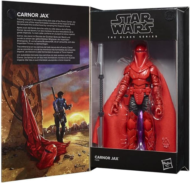 Star Wars The Black Series Carnor Jax 15-cm-Scale Lucasfilm 50th Anniversary Crimson Empire Action Figure