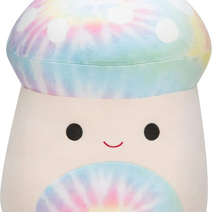 Squishmallows Original 14-Inch Kervena Tie-Dye Mushroom - Large Ultrasoft Official Jazwares Plush