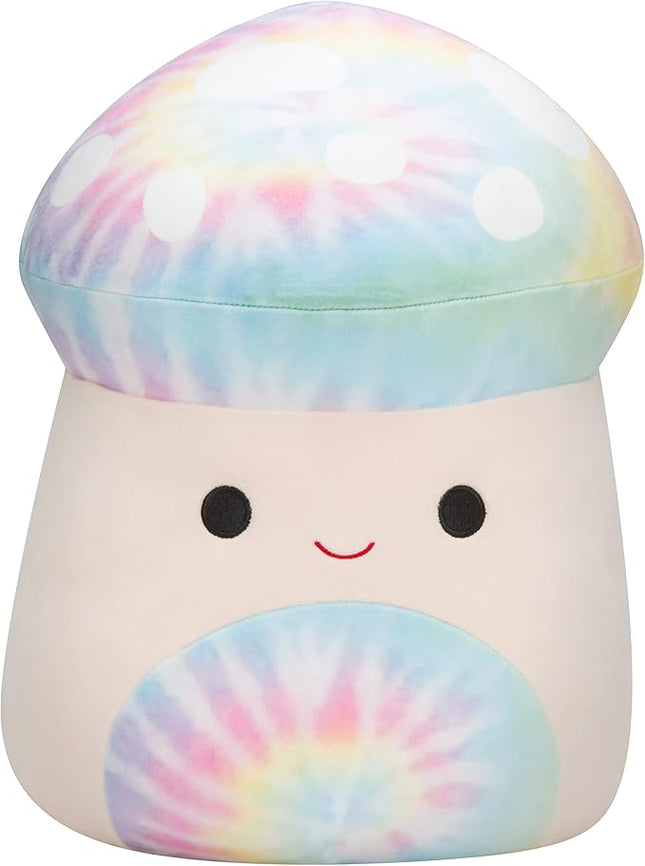 Squishmallows Original 14-Inch Kervena Tie-Dye Mushroom - Large Ultrasoft Official Jazwares Plush