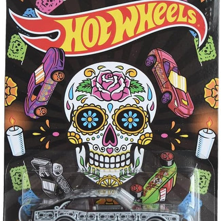 Hot Wheels '71 Maverick Grabber Halloween 1:64 Scale Car, Black, 2" x 3" x 1.5"