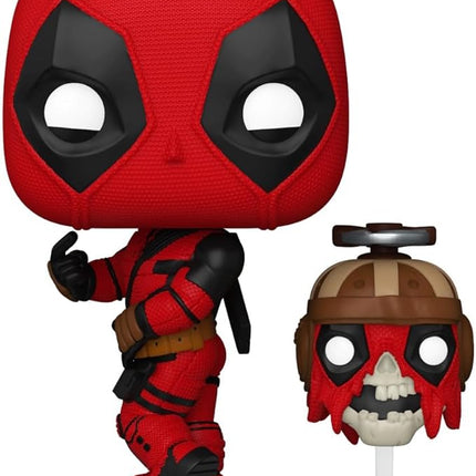 Funko POP! & Buddy: Deadpool & Wolverine - Deadpool with Headpool - Collectable Vinyl Figure - Gift Idea - Official Merchandise - for Kids & Adults - Movies Fans - Model Figure for Collectors