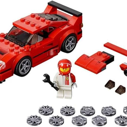 LEGO Speed Champions Ferrari F40 Competizione 75890 Building Kit (198 Pieces)