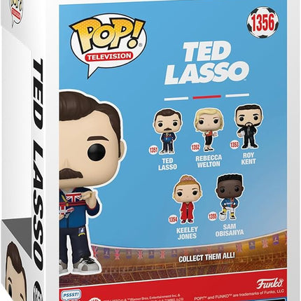 Funko POP! TV: Ted Lasso with Teacup - Collectable Vinyl Figure - Gift Idea - Official Merchandise - for Kids & Adults - TV Fans - Model Figure for Collectors and Display