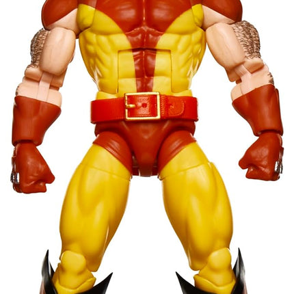 Marvel Legends Series Wolverine, X-Men Retro Comics Secret Wars Collectible 6 Inch Action Figure with Shield