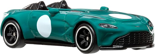Hot Wheels Premium Car Culture Circuit Legends Toy Vehicle, 1:64 Scale Die-Cast Aston Martin V12 Speedster for Collectors