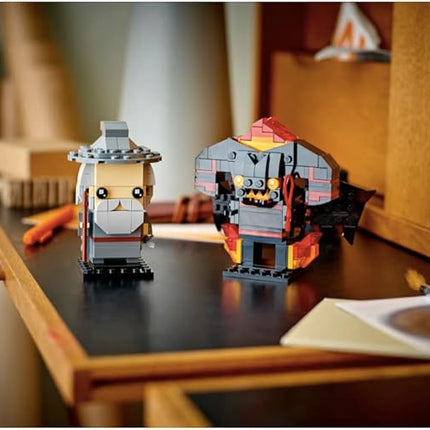 Lego BrickHeadz 40631 Gandalf the Grey & Balrog Set