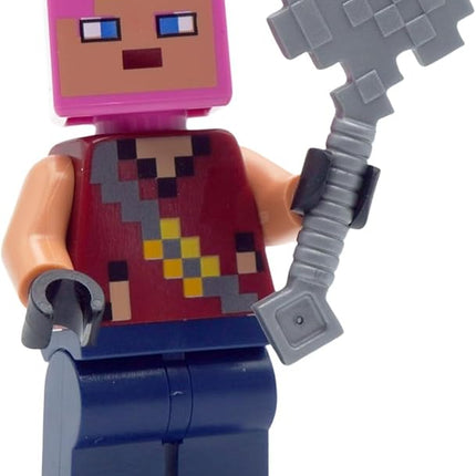 LEGO Minecraft: Adventurer with Drowned and Axolotl Combo Pack - 6+