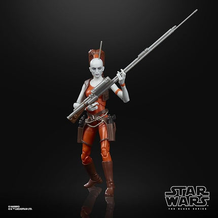 STAR WARS The Black Series Aurra Sing Toy 6-Inch-Scale The Clone Wars Collectible Action Figure, Toys for Kids Ages 4 and Up,F1870