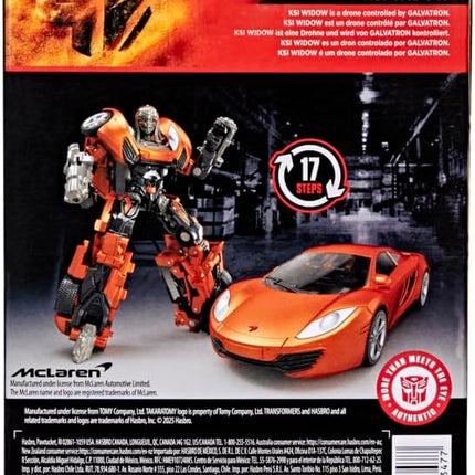 Transformers Studio Series Age of Extinction Deluxe Class Concept Art KSI Widow, 4.5-inch Action Figure, Robot Toys for Ages 8+