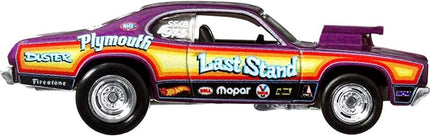 Hot Wheels Car Culture Circuit Legend Premium Toy Car, Die-Cast 1:64 Scale 73 Plymouth Duster for Play or Display