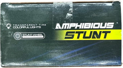 Waterproof Remote Control Car，4WD Land & Water 2.4 GHz RC Car Remote Control Boat，360°Rotation RC Stunt with LED Lights，Boys Girls Gifts All Terrain Water Beach Pool Toy