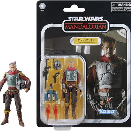 STAR WARS The Vintage Collection Cobb Vanth (Mandalorian Armor), Deluxe The Mandalorian 3.75 Inch Collectible Action Figure