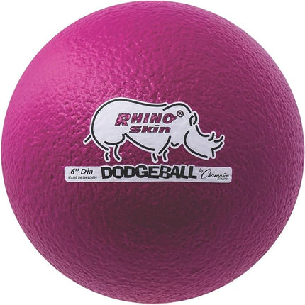 Champion Sports® Rhino Skin® Low Bounce Dodgeball Sets & Singles for Playground, PE, Backyard & League Games – Team Sports Equipment for Youth & Adults