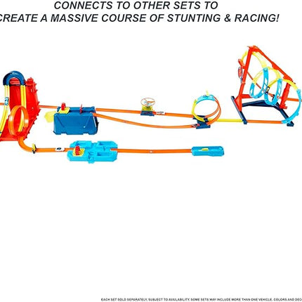 Hot Wheels Bht77 Hot Wheels Car And Track Pack