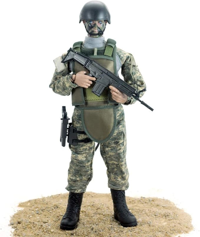 12 Inch Action Figures Military Set, 1/6 Scale Action Figures Set with Weapons and Accessories