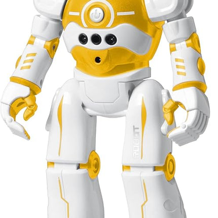Robot Toys for Kids,Programmable Remote Control Smart Walking Dancing Robot Toy with Gesture & Sensing for Age 4 5 6 7 8 9 10 Year Old Boys for Birthday Present,Yellow