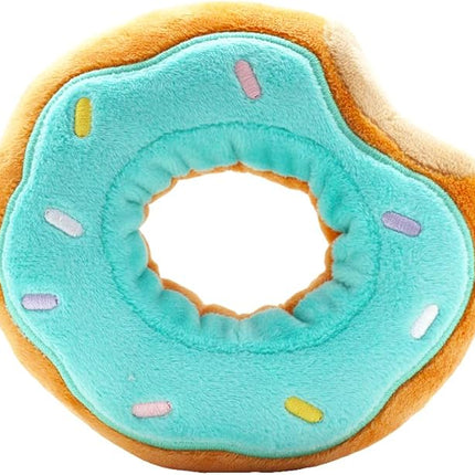 Anirollz Bunniroll Plush in Donut Ring Outfitz – Kawaii Stuffed Animal with Removable Costume – Cute Squishy Plush Toy Gift for Girls & Kids