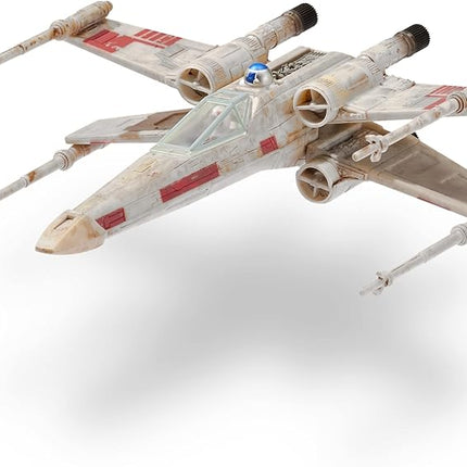 Star Wars 5-Inch X-Wing Starfighter Vehicle with Luke Skywalker & R2-D2 Micro Figures