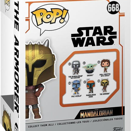 Funko POP! Vinyl: Star Wars: The Armorer Mandalorian S9 - The Armorer Amorer - Collectable Vinyl Figure - Gift Idea - Official Merchandise - for Kids & Adults - TV Fans - Model Figure for Collectors