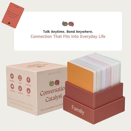 Gratitude Gifted Conversation Catalyst: Family, 150 Fun and Thought-Provoking Questions for Families to Connect, Create Bond and Meaningful Conversations