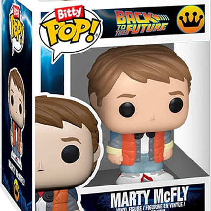 Funko Pop! Bitty Ride: Back to The Future - Marty McFly with Time Machine