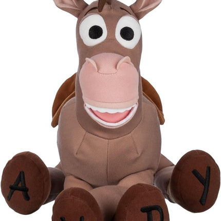 Disney Store Toy Story Plush, Bullseye, Iconic Cuddly Toy Character with Embroidered Eyes and Soft Plush Features, Suitable for All Ages