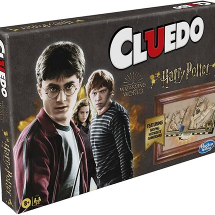 Hasbro Gaming, Clue: Wizarding World Harry Potter Edition Family Board Game for 3 to 5 Players, for Boys and Girls 8+ Years Old, Multicolour, Gifts for Kids and Adults