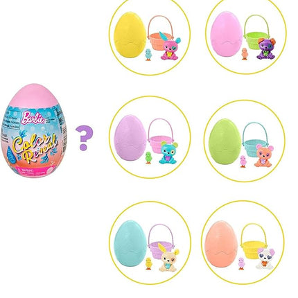 Mattel - Barbie Color Reveal Easter Egg, One Surprise Color Reveal with Each Transaction