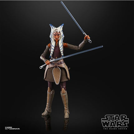 STAR WARS The Black Series Ahsoka Tano Toy 6-Inch-Scale Rebels Collectible Action Figure, Toys for Kids Ages 4 and Up