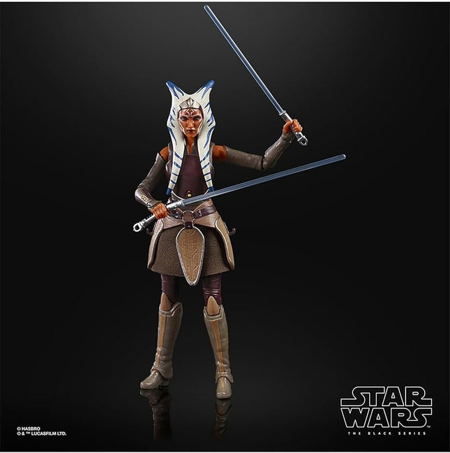 STAR WARS The Black Series Ahsoka Tano Toy 6-Inch-Scale Rebels Collectible Action Figure, Toys for Kids Ages 4 and Up