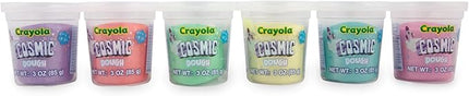 Crayola Cosmic Dough 20pk x 3oz - Special Effects Kids Toys, Party Favors, School Supplies - Sparkly Non-Toxic Play Dough for Creative Learning and Skill Building, Treasure Box Toys for Classroom