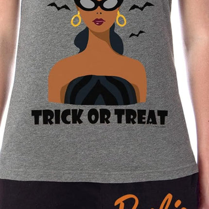 INTIMO Mattel Barbie Womens' Halloween Trick Or Treat Witch Sleep Pajama Set