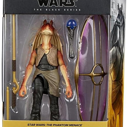 STAR WARS The Black Series Jar Jar Binks 6-Inch-Scale The Phantom Menace Collectible Deluxe Action Figure, Kids Ages 4 and Up