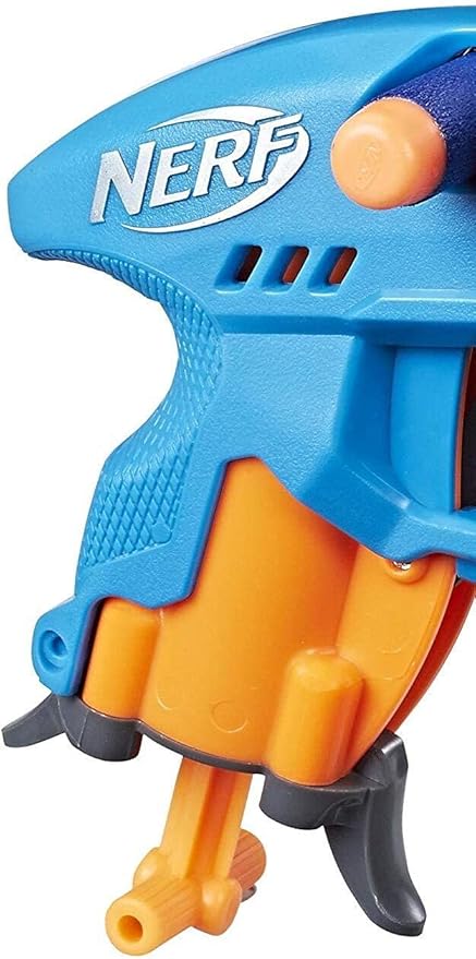 Nerf Nanofire Blue Blaster and Combats